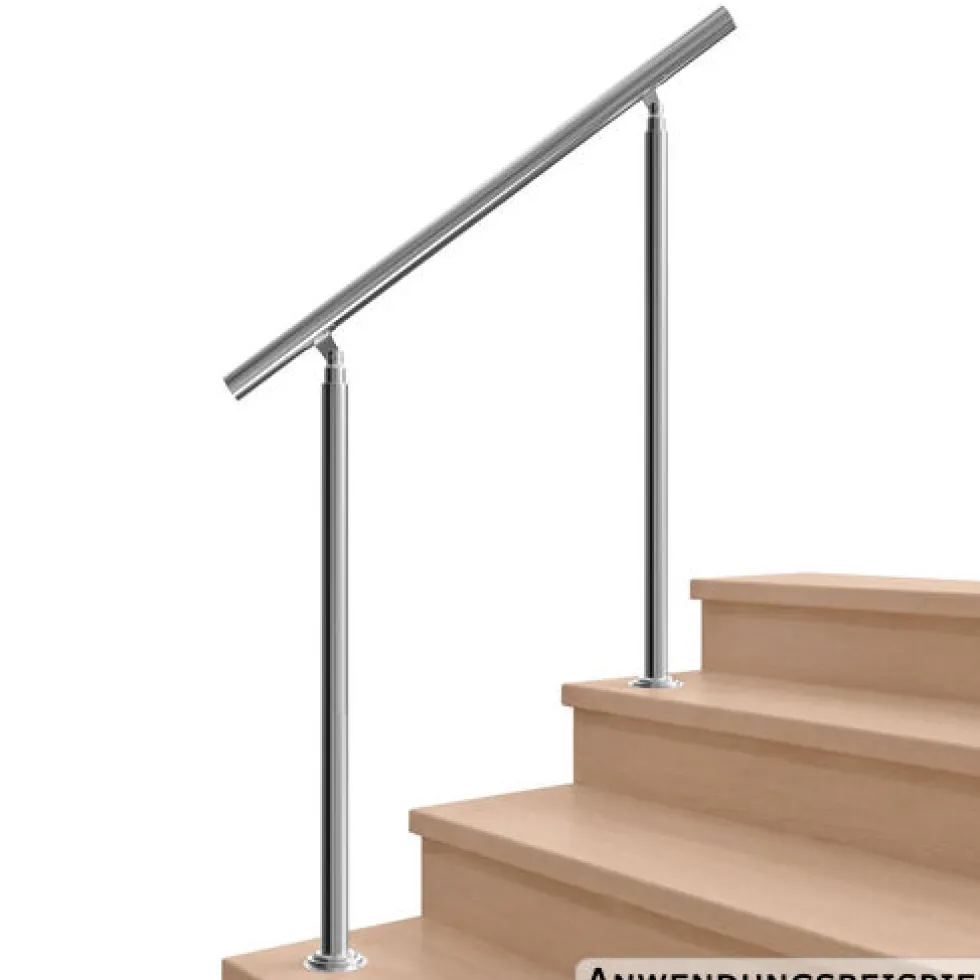 Treppengeländer Edelstahl 80 cm