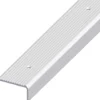 Treppen-Profil breit Aluminium eloxiert 1000 x 41 x 23 mm silberfarben