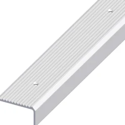 Treppen-Profil breit Aluminium eloxiert 1000 x 41 x 23 mm silberfarben