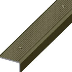 Treppen-Profil breit Aluminium eloxiert 1000 x 41 x 23 mm bronzefarben