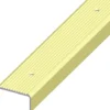 Treppen-Profil breit Aluminium eloxiert 1000 x 41 x 23 mm messingfarben