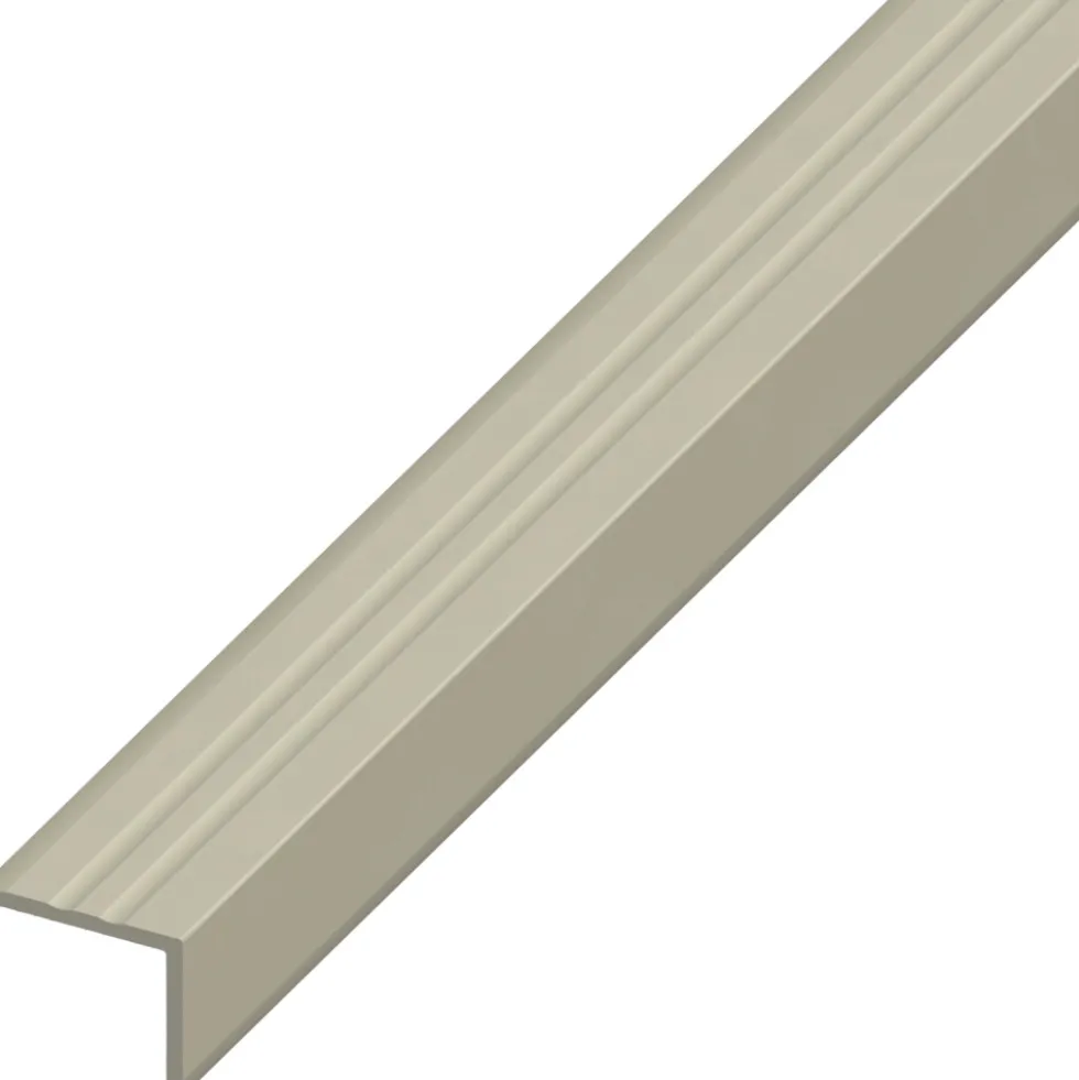 Treppen-Profil PVC 1000 x 25 x 21 mm braunbeige