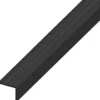 Treppen-Profil PVC 1000 x 25 x 21 mm schwarz