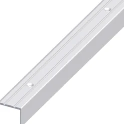 Treppen-Profil schmal Aluminium eloxiert 1000 x 25 x 20 mm silberfarben