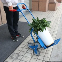 Treppensackkarre 120 kg klappbar aus Stahl