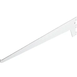 Träger 600mm 1-reihig weiß 3Haken