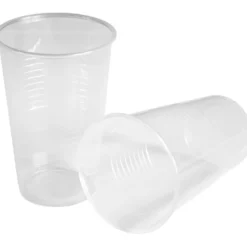 Trinkbecher "be green" transparent, 10 Stück