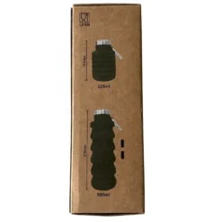 Trinkflasche 500 ml faltbar - 2-fach sortiert