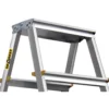 Trittleiter aus Aluminium mit 2x5 Stufen