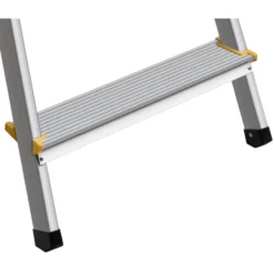 Trittleiter aus Aluminium mit 2x5 Stufen