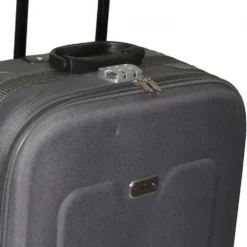 Trolley-Set 3-teilig aus EVA-Kunststoff in Grau