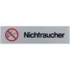 Türschild 160 x 40 mm, selbstklebend, Nichtraucher