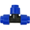 T-Stück Polypropylen 3 x Ø25 mm für HDPE-Rohr