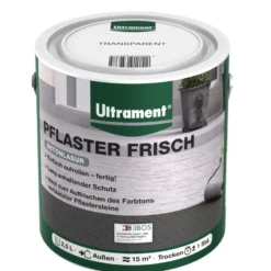 Ultrament Betonlasur Pflaster Frisch 2,5 Liter transparent