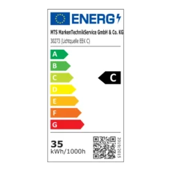 UNITEC® LED-Flutlichtstrahler tragbar 35 Watt 4250 Lumen IP 65 anthrazit