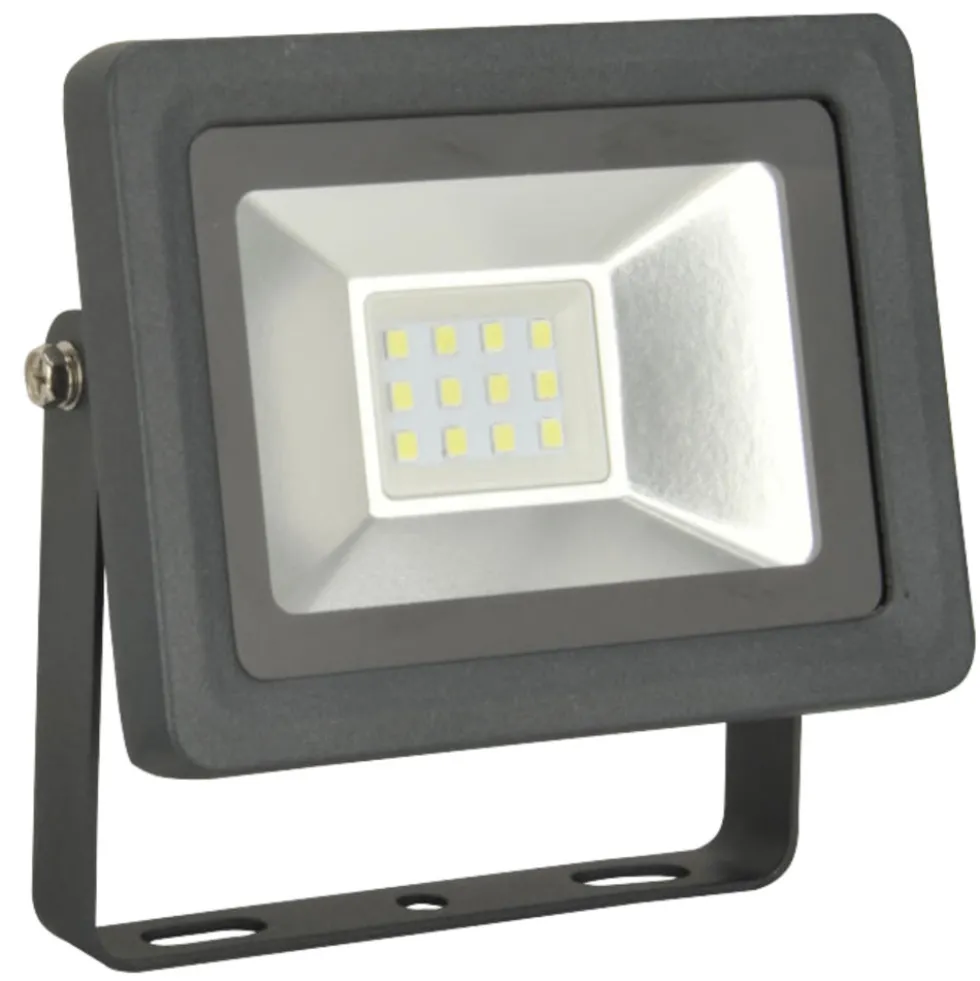 UNITEC® LED-Strahler mit Erdspieß Aluminium 7W IP 65 anthrazit