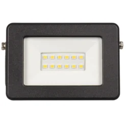 UNITEC® LED Strahler 10 Watt 800 Lumen 6500 K IP 65 Aluminium schwarz