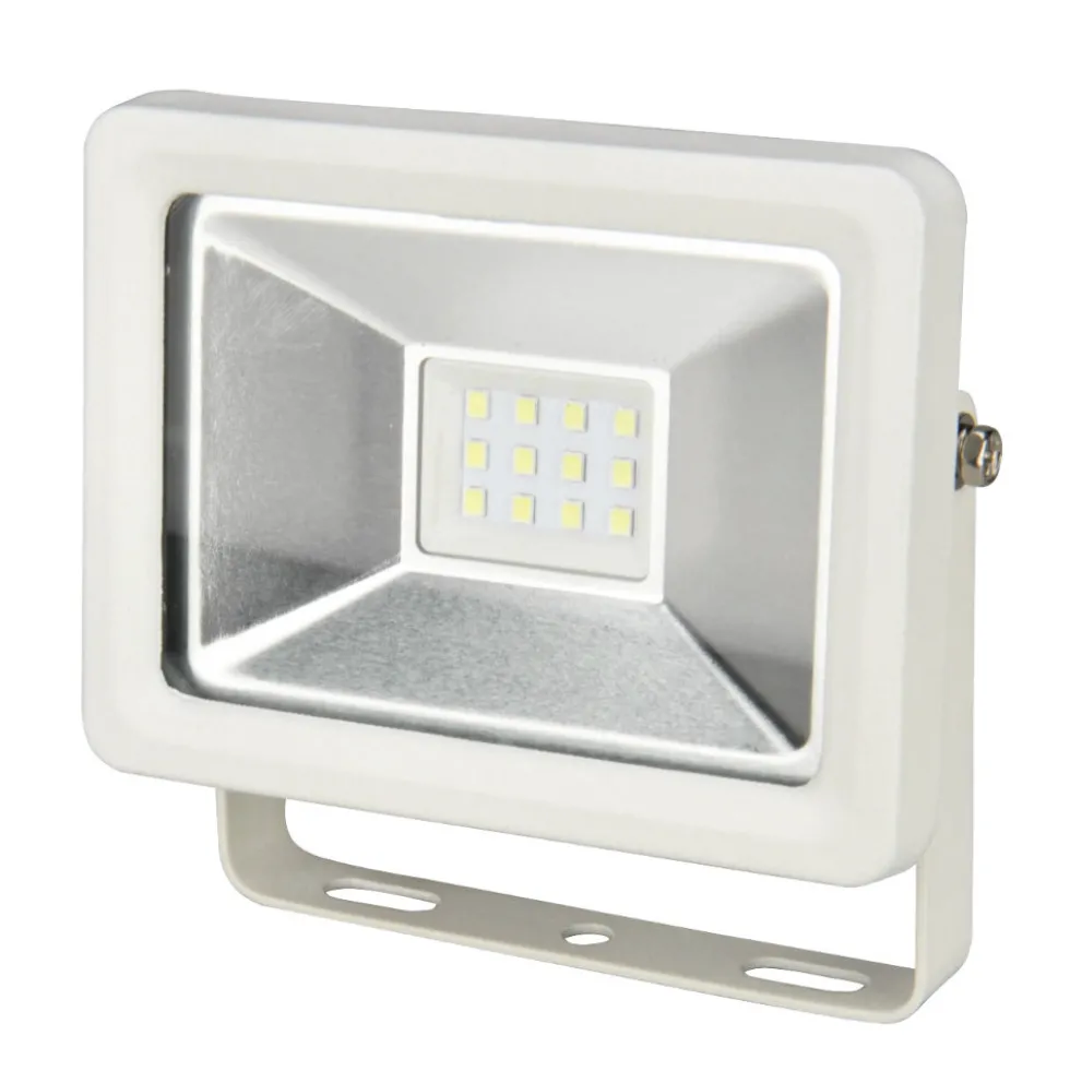 UNITEC® LED Strahler 7 Watt 850 Lumen 6500 K IP 65 Aluminium weiß