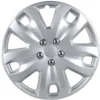 UNITEC® Radkappen 13 Zoll, 4 Stück, silber