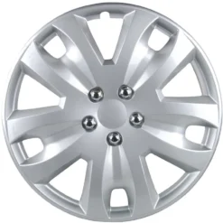 UNITEC® Radkappen 13 Zoll, 4 Stück, silber