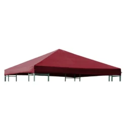 Universal-Ersatzdach für Pavillon 3 x 3 m, Bordeaux