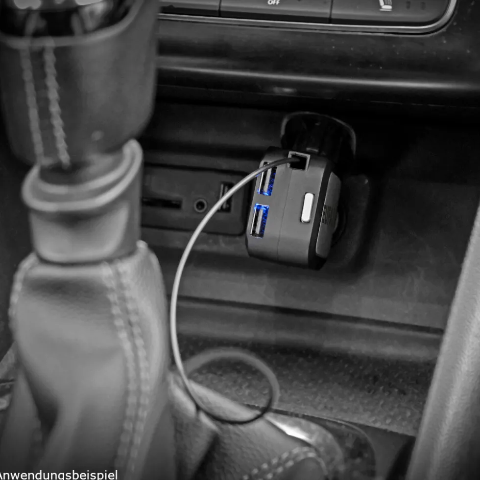 Universal-Kfz-Ladekabelmit verschiedenen Adaptern