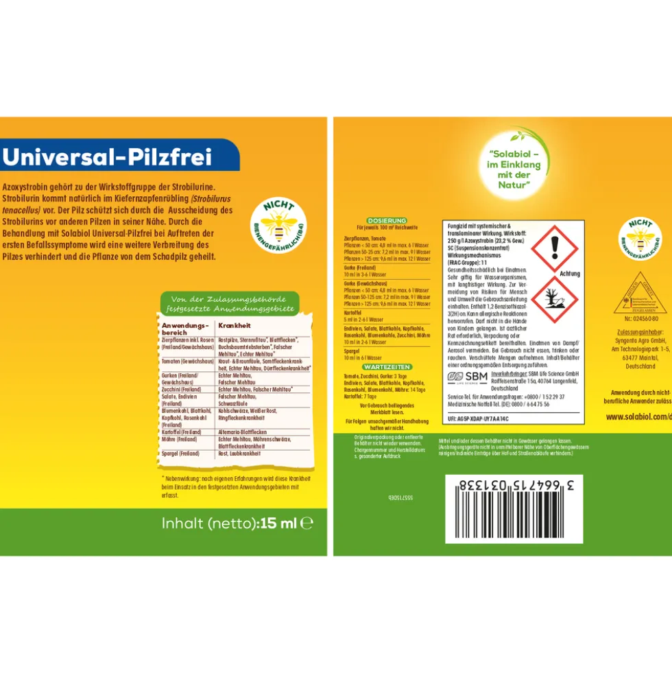 Universal-Pilzfrei