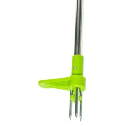 Unkrautstecher 100 cm mit Alurohrstiel und Federmechanismus