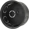 Unterputz Abzweigdose Ø 80 mm schwarz