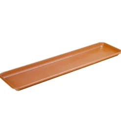 Untersetzer für Bewässerungskasten 77x20x3 cm in terracotta