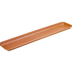 Untersetzer für Bewässerungskasten in Terracotta 77 x 16 x 3 cm