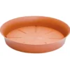 Untersetzer Plastica rund Ø 20 cm in terracotta