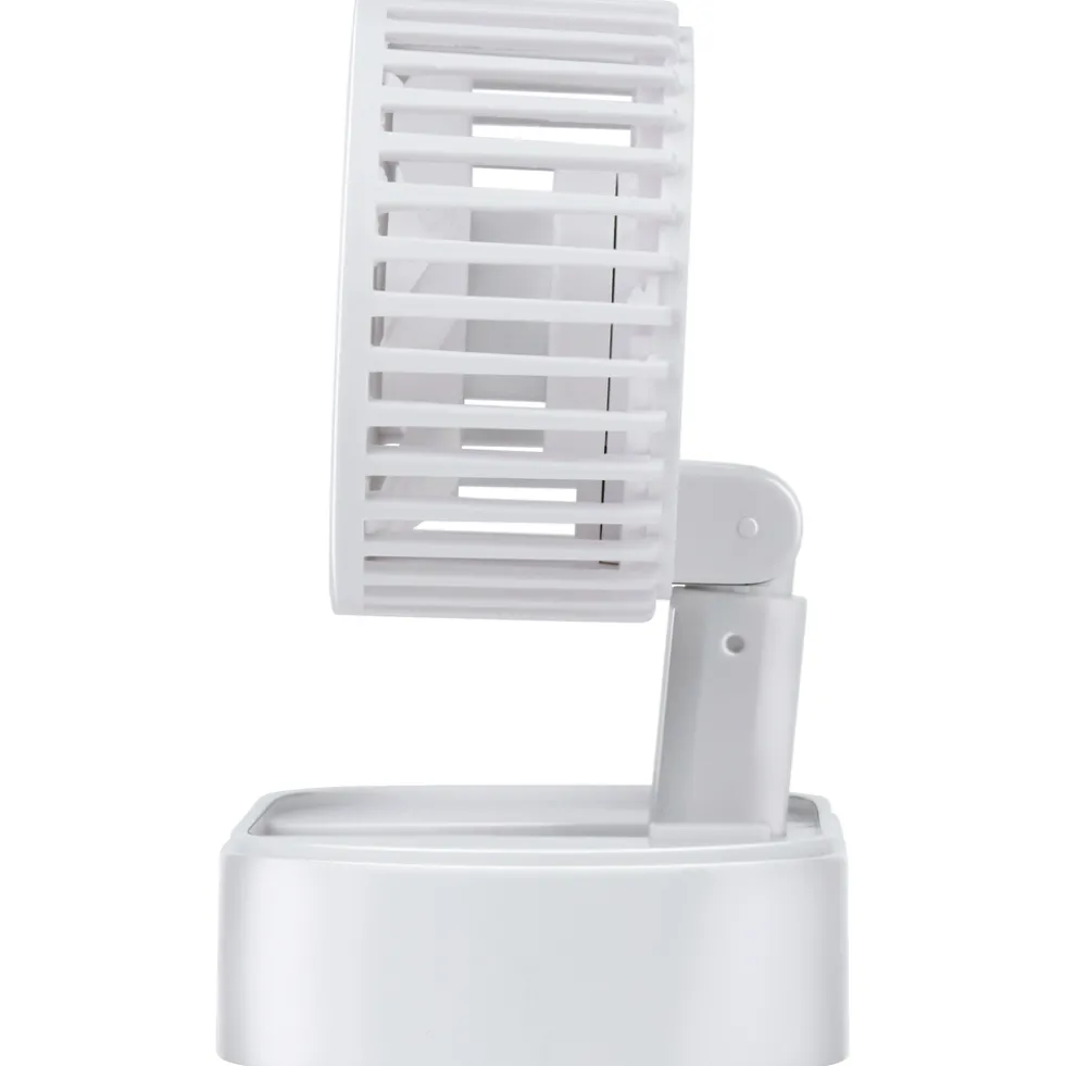 USB-Tischventilator 1200 mAh, weiß