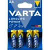 Varta Batterie AA 1,5 V Longlife Power 4 Stück
