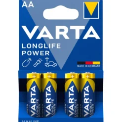 Varta Batterie AA 1,5 V Longlife Power 4 Stück