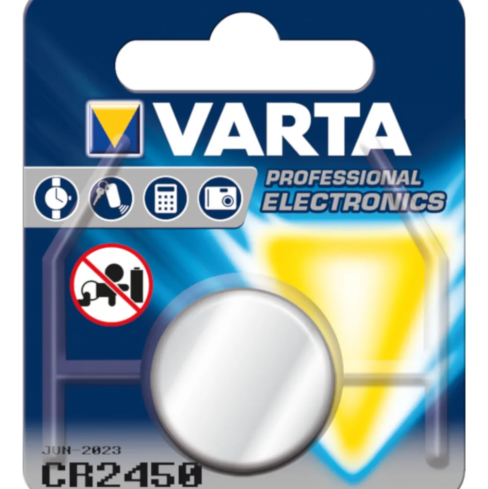 Varta Lithium-Batterie CR2450 1 Stück