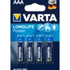 Varta Longlife Power 4903 LR3-AAA Mignon 4 Stück