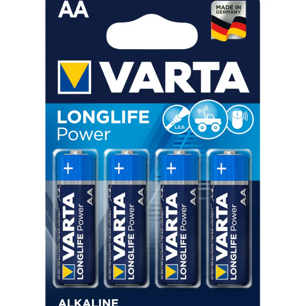 Varta Longlife Power 4906 LR6-AA Mignon 4 Stück