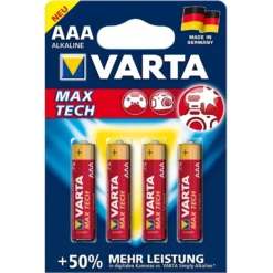 Varta Max-Tech LR03 AAA Micro 4er Blister