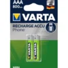 Varta Ni-MH Batterien Akku Phone AAA 2 Stück wiederaufladbar