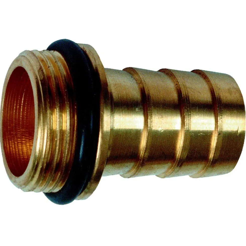 Vaterteil 1"x1" Messing