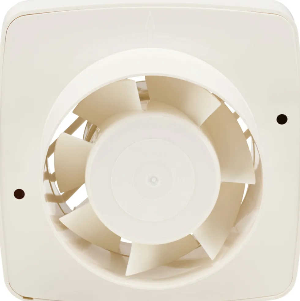 Ventilator V 10 für Nassräume geeignet, Luftförderleistung 100³/h
