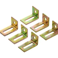 Verstell-Winkel 30 x 19 x 17 mm 6 Stück verzinkt