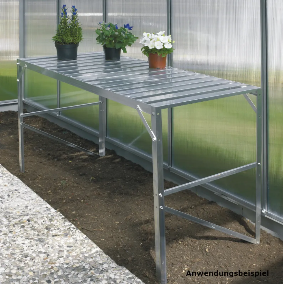 Vitavia Alutisch 1 Ablage, 121 x 54 x 76 cm