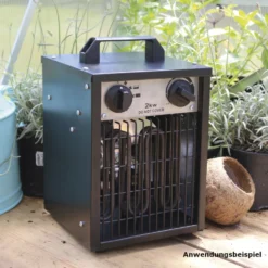 Vitavia Elektroheizung Cephei eckig mit 2 kW, für Gewächshäuser bis 30 m³