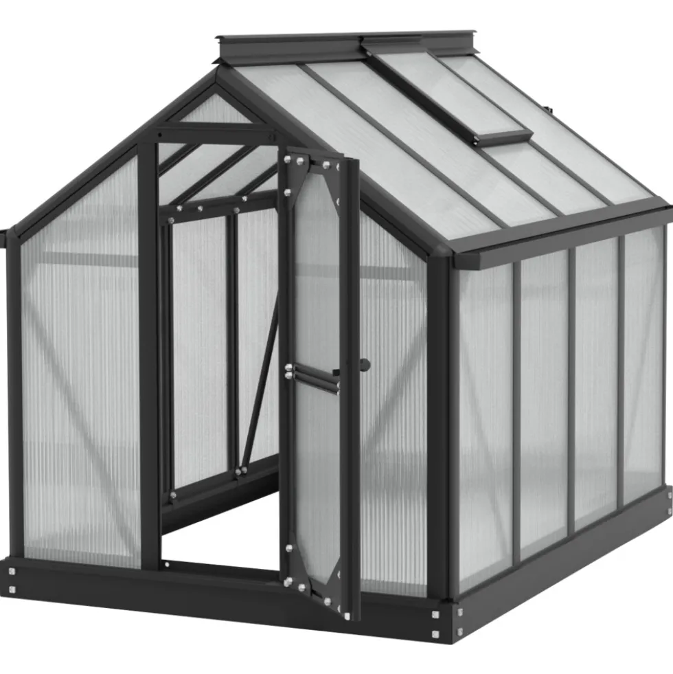 Vitavia Minigewächshaus ''Merlin'' Alu Schwarz HKP
