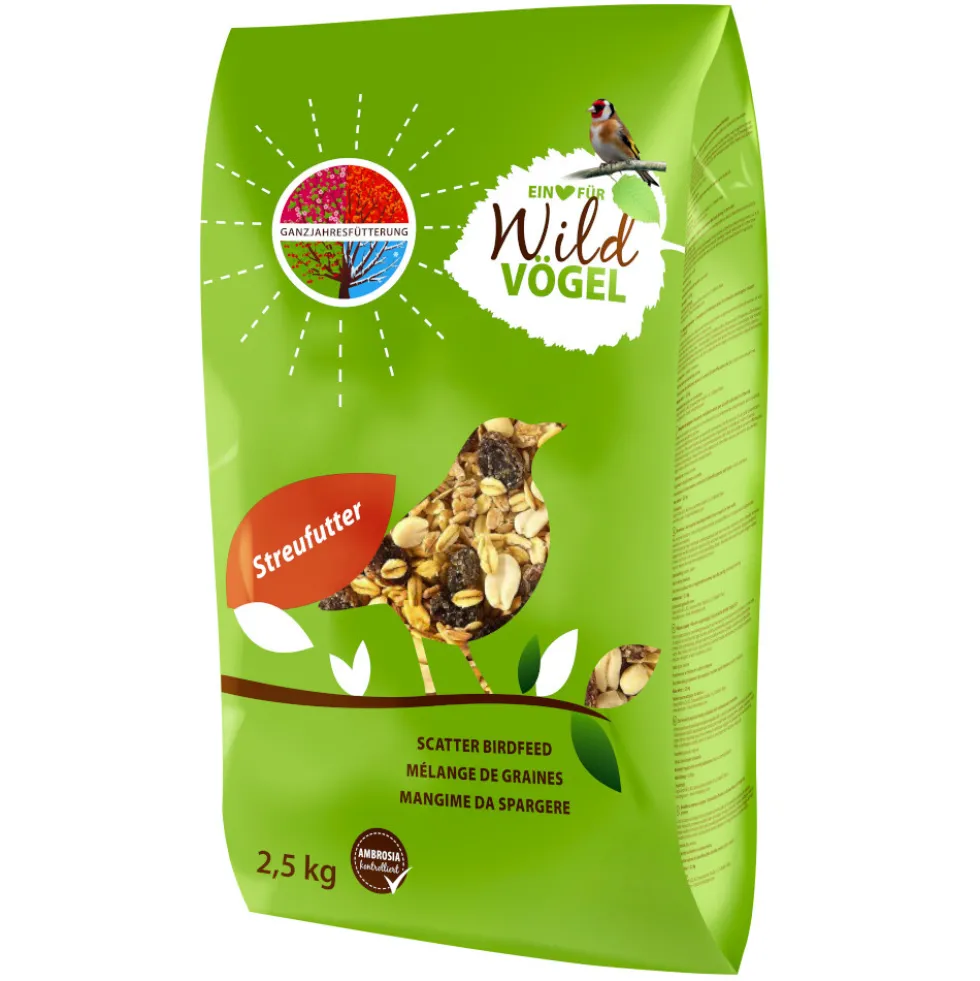 Vogelfutter 2,5 kg Streufutter
