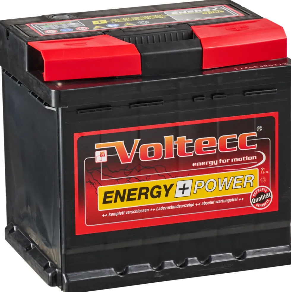 Voltecc Kfz-Starterbatterie Energy+ mit 12 V 46 Ah 420 A