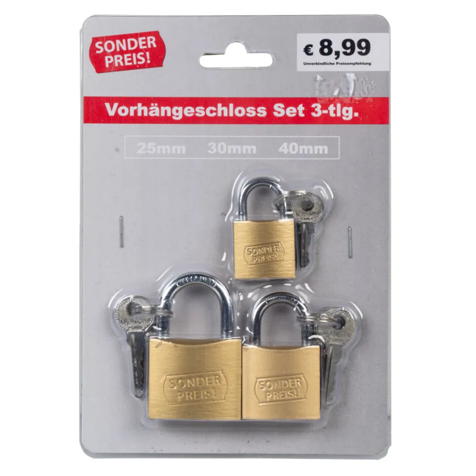 Vorhängeschloss-Set