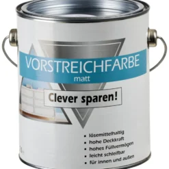Vorstreichfarbe 2 Liter weiß matt
